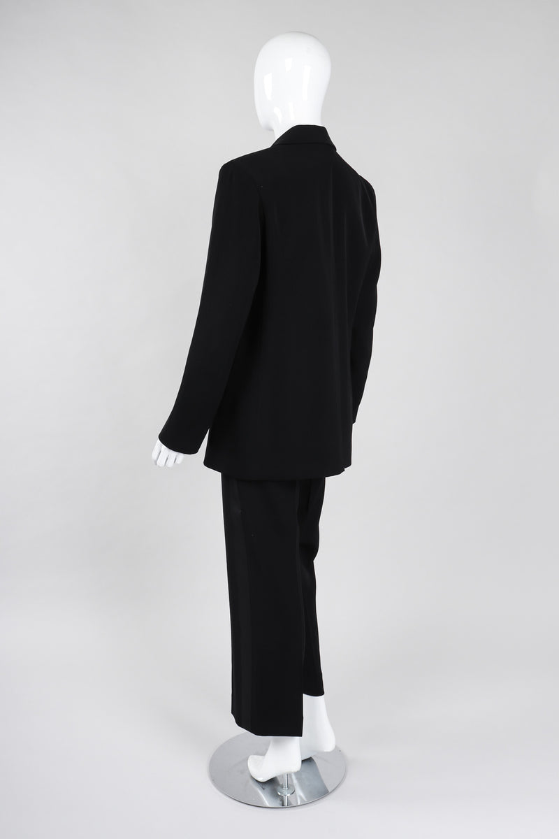 Recess Los Angeles Vintage Issey Miyake Faux Double Lapel Tuxedo Suit