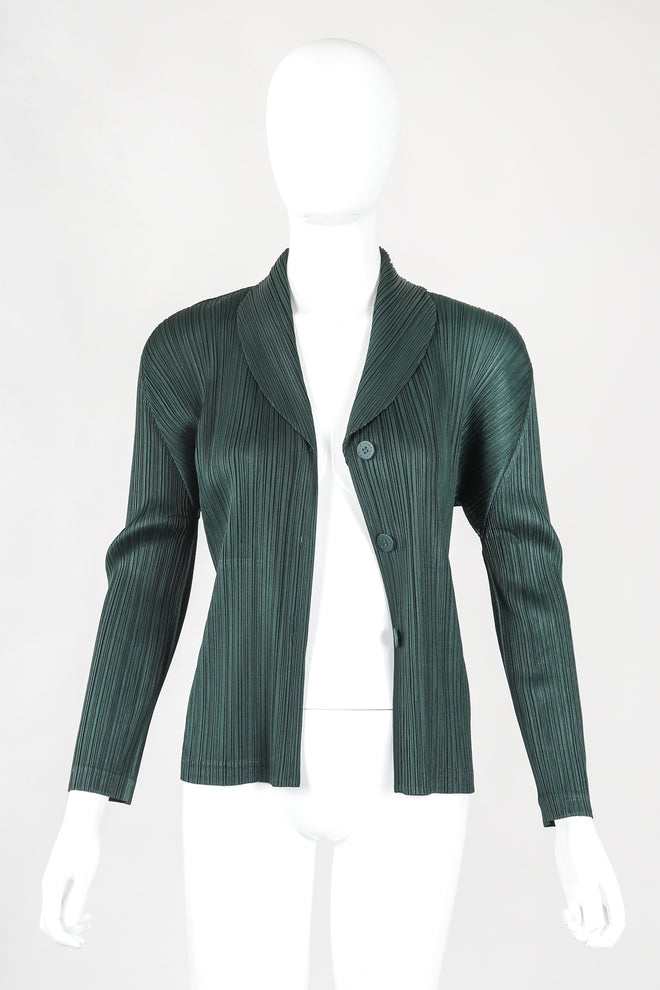 Recess Designer Consignment Vintage Issey Miyake Pleats Please Pleated 3-Piece Skirt Ensemble Outfit Set Los Angeles Japan Resale