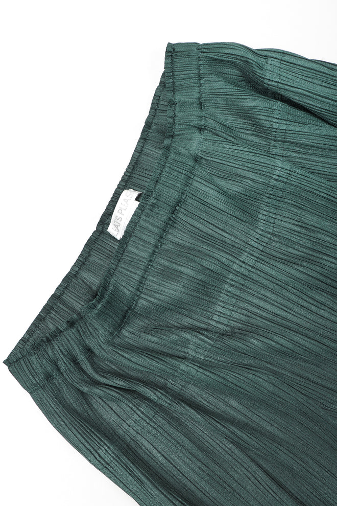 Recess Designer Consignment Vintage Issey Miyake Pleats Please Pleated 3-Piece Skirt Ensemble Outfit Set Los Angeles Japan Resale