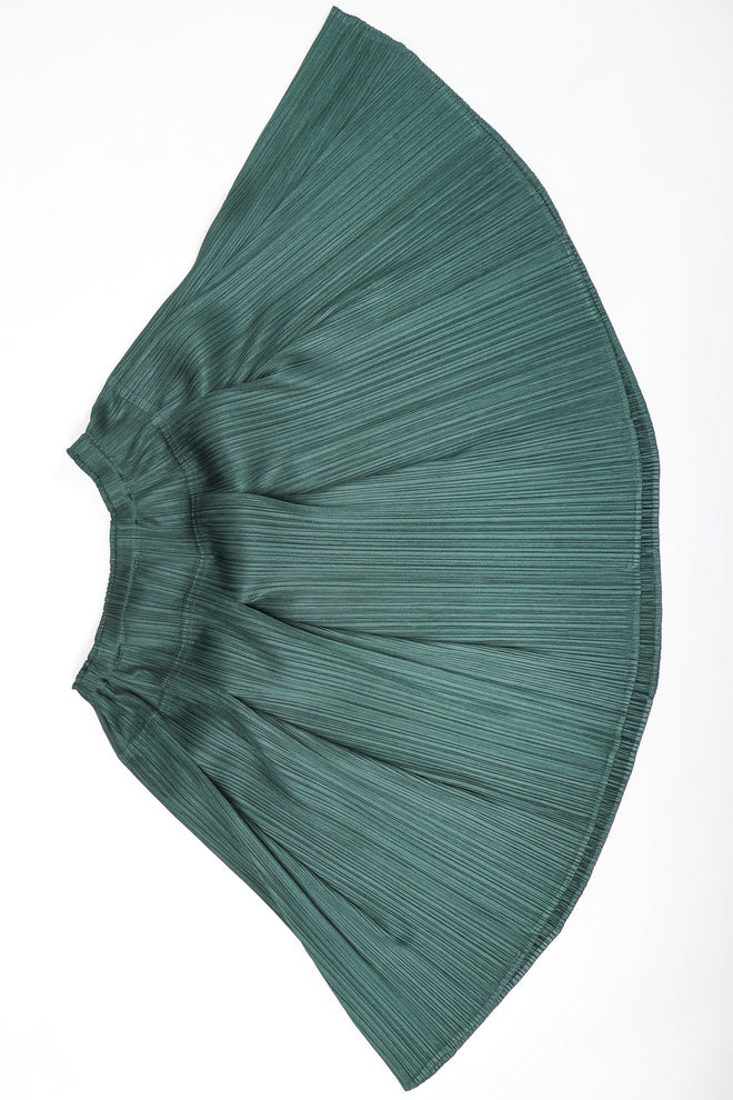 Recess Designer Consignment Vintage Issey Miyake Pleats Please Pleated 3-Piece Skirt Ensemble Outfit Set Los Angeles Japan Resale
