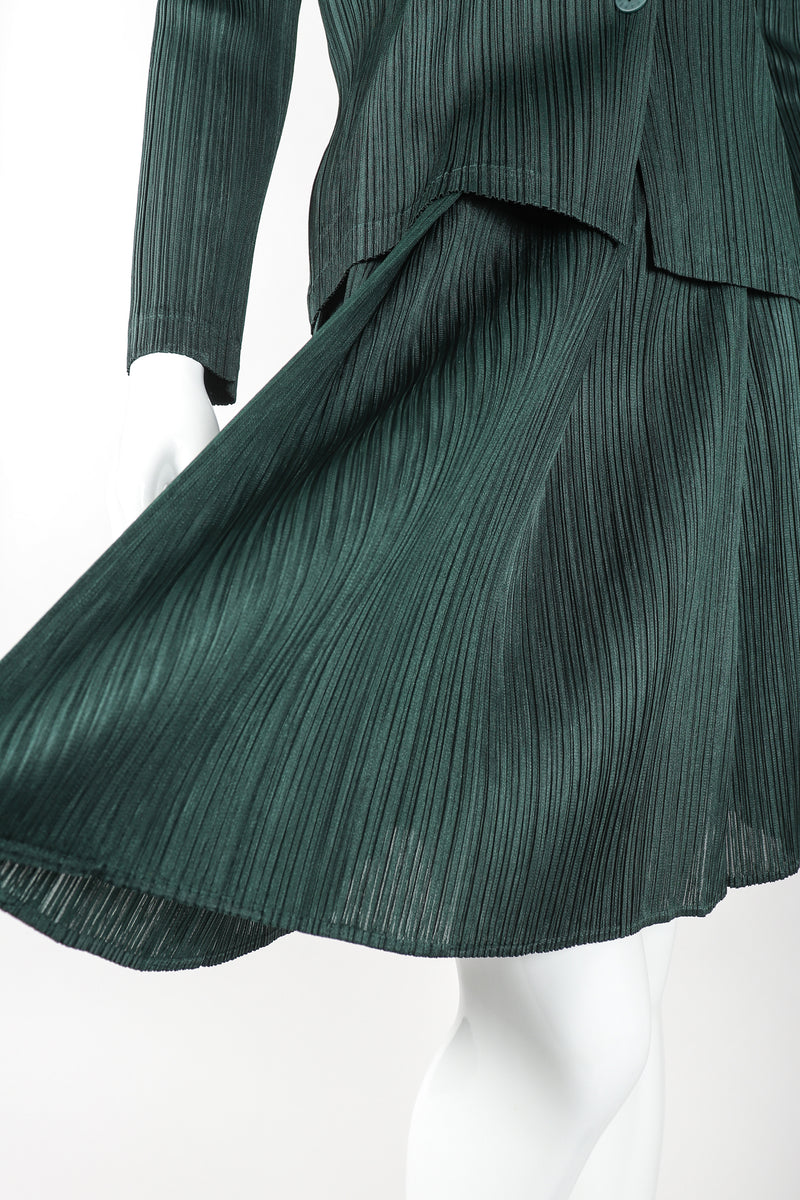 Vintage Issey Miyake Pleats Please Pleated 3-Piece Skirt Ensemble