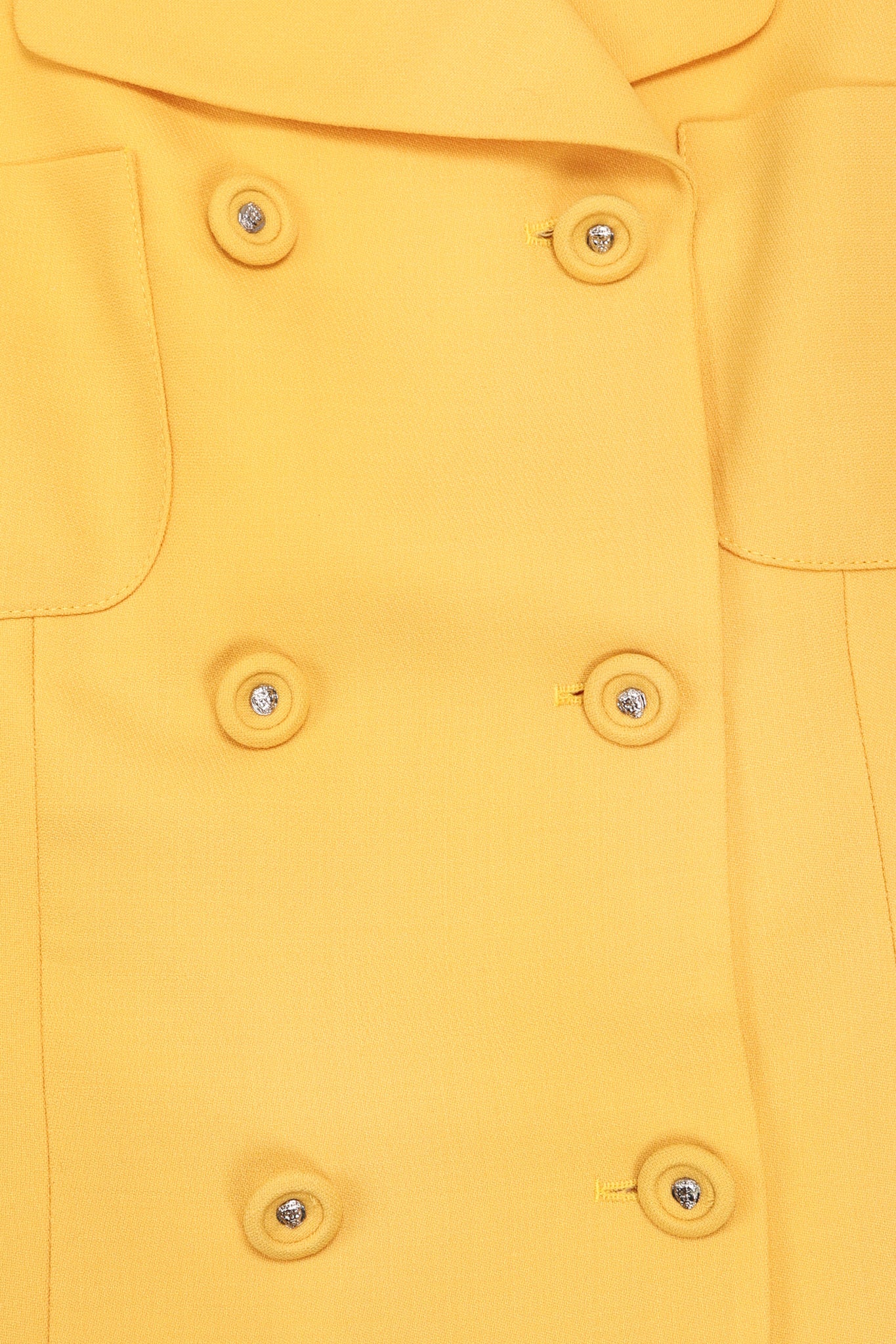 Golden Jacket & Skirt Set