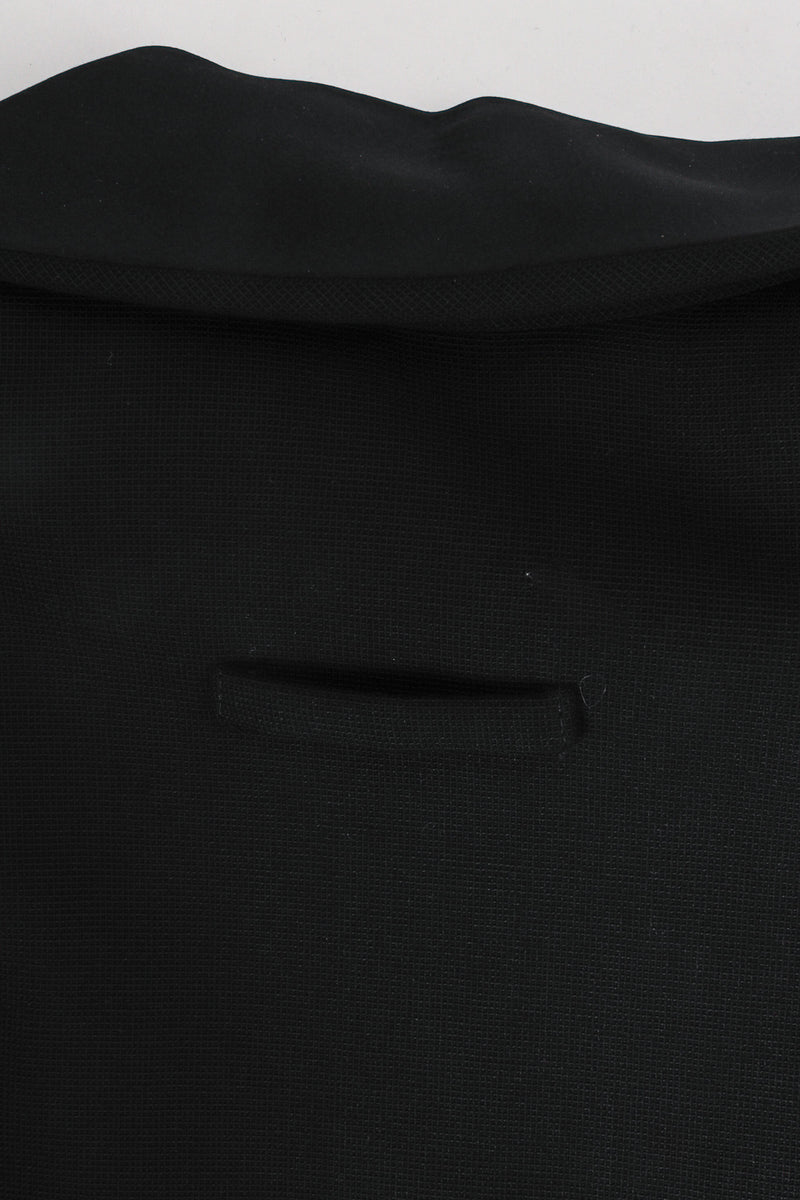 Vintage Jean Paul Gaultier Homme Formal Smoking Coat back hanger loop @ Recess LA
