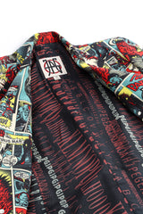 Vintage JPG Monogram Comic Book Blazer flat lay @ Recess LA