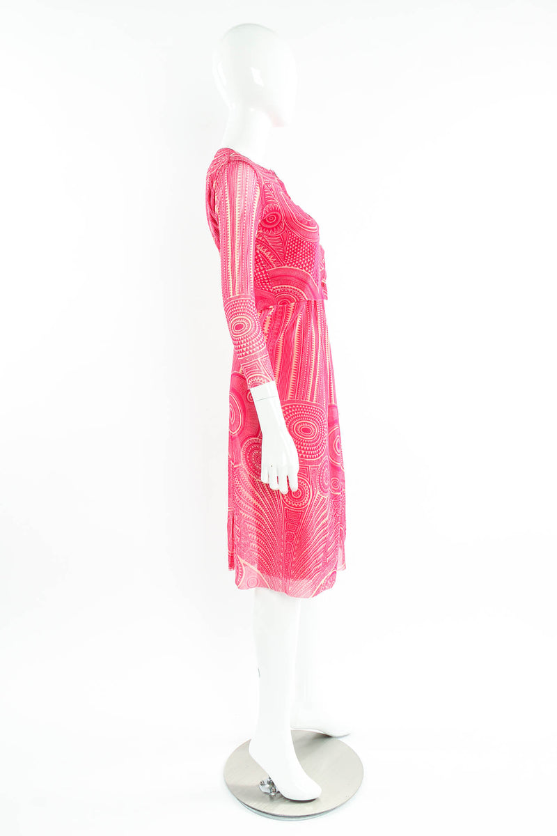 Vintage Jean Paul Gaultier Soleil Tribal Cardigan & Dress Set mannequin side set @ Recess Los Angeles
