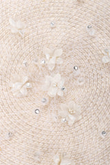 Recess Los Angeles Vintage Jack McConnell Basket Flower Net Cossack Bridal Wedding Veil Hat