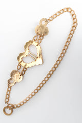 Vintage Jacky De G Twisted Love Pearl Chain Belt reverse side @ Recess LA