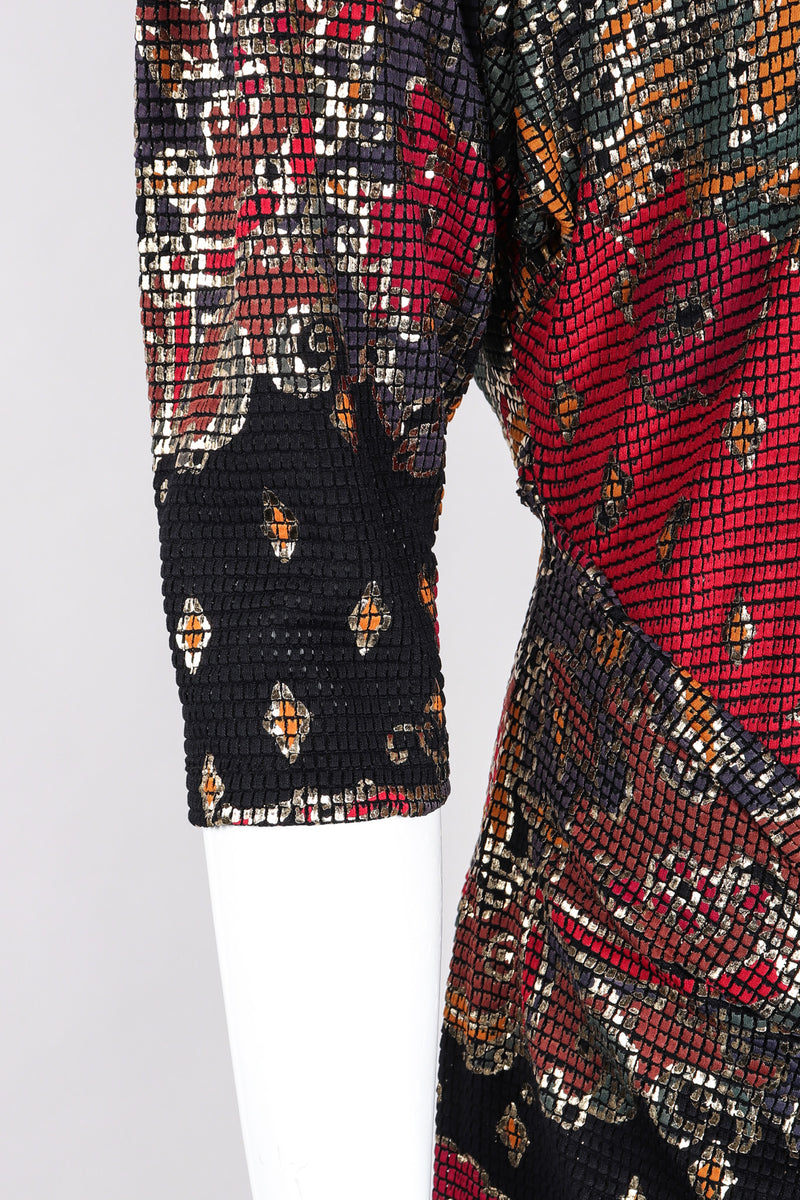 Recess Los Angeles Vintage Janine of London Mosaic Dropwaist Dress