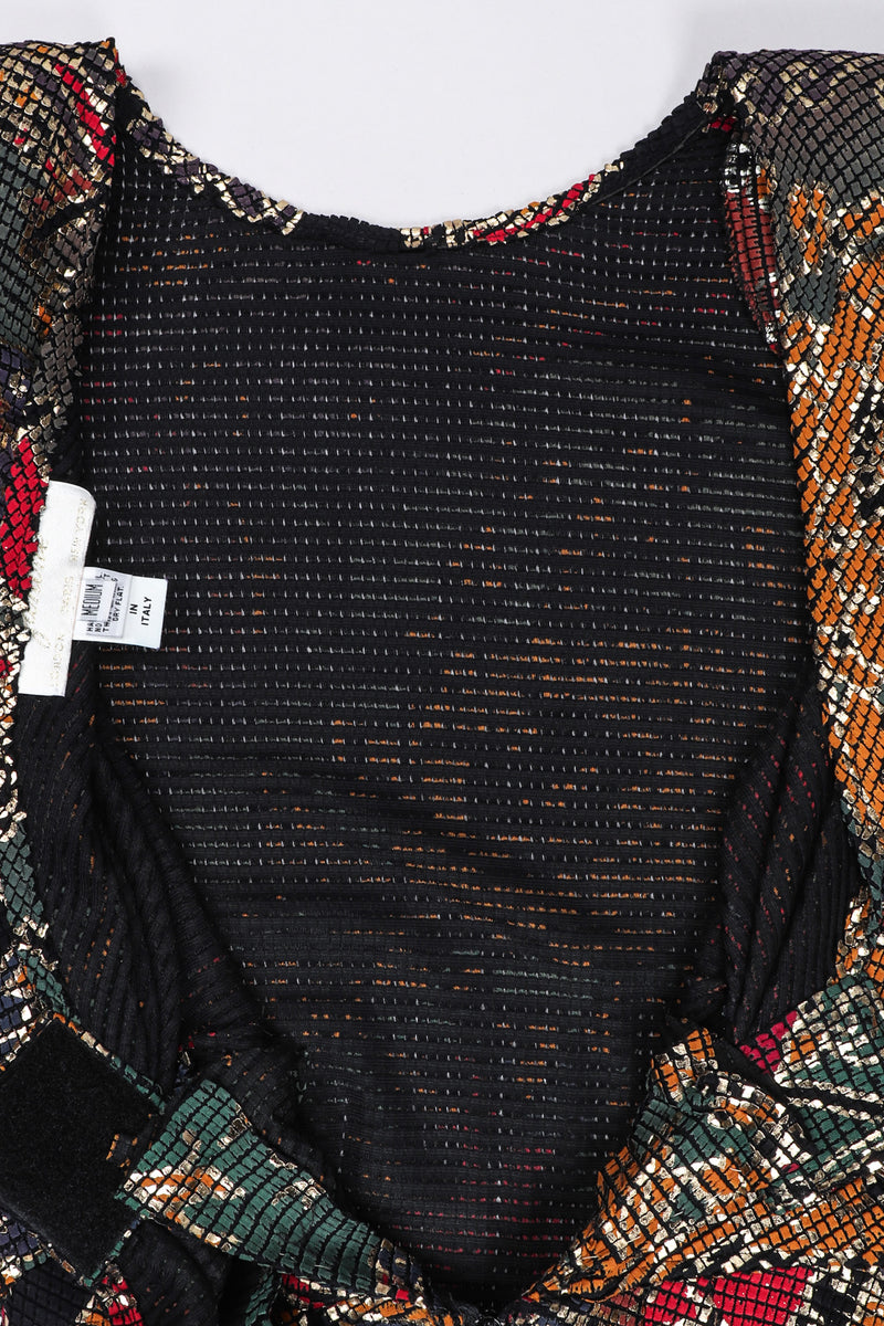 Recess Los Angeles Vintage Janine of London Mosaic Dropwaist Dress