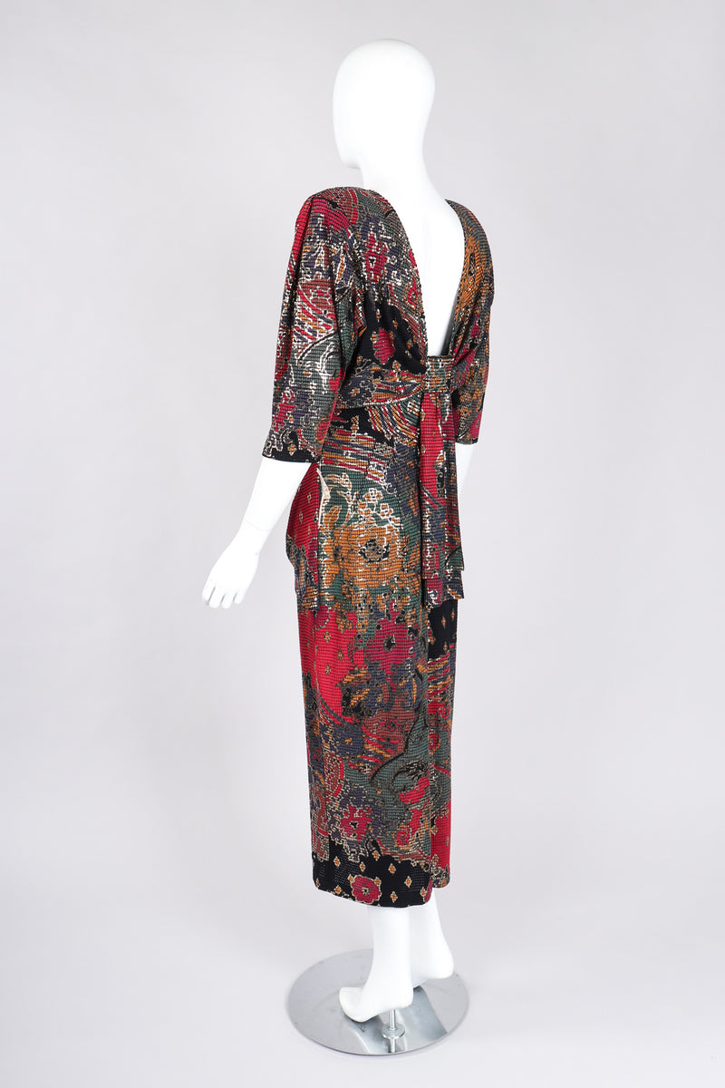 Vintage Janine of London Mosaic Drop Waist Dress Recess Vintage Janine of London Mosaic Drop Waist Dress Recess