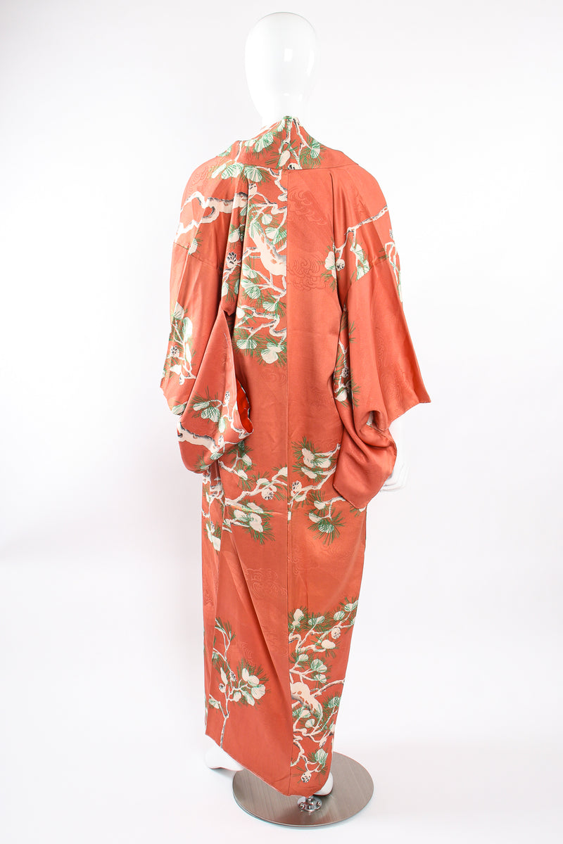 Vintage Japanese Pine Frost Kimono on Mannequin back at Recess Los Angeles