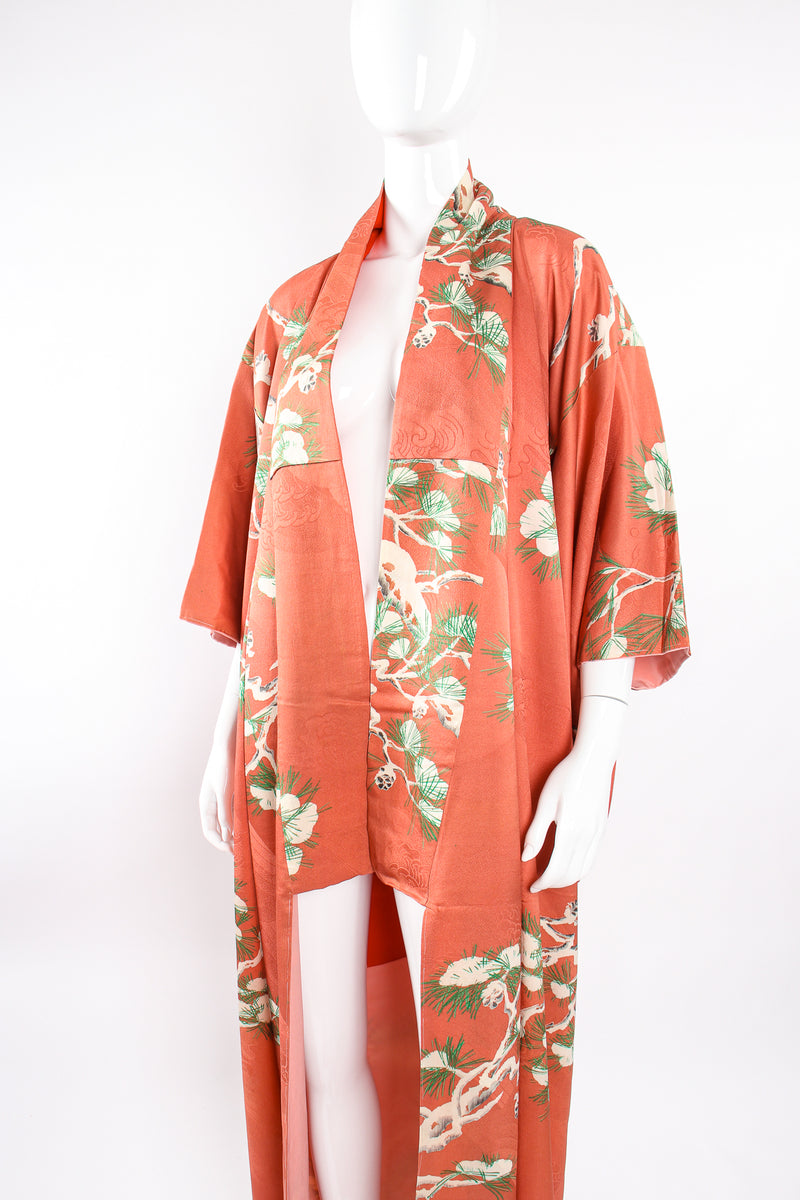 Vintage Japanese Pine Frost Kimono on Mannequin crop at Recess Los Angeles