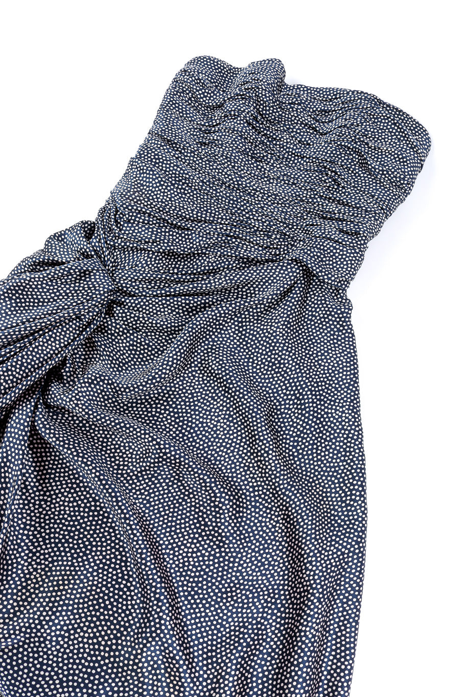 Jaqueline de Ribes polka dot dress with shawl flat-lay @recessla