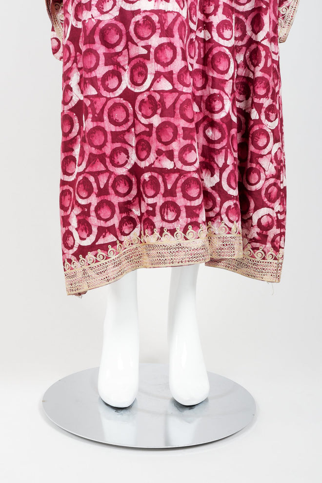 Vintage Jean Kablan Bohemian Angel Wing Caftan Side Hem at Recess