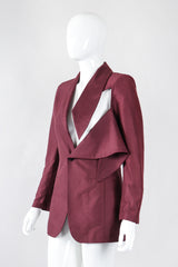 Recess Los Angeles Vintage Jean Paul Gaultier Cutout Slash Blazer Jacket
