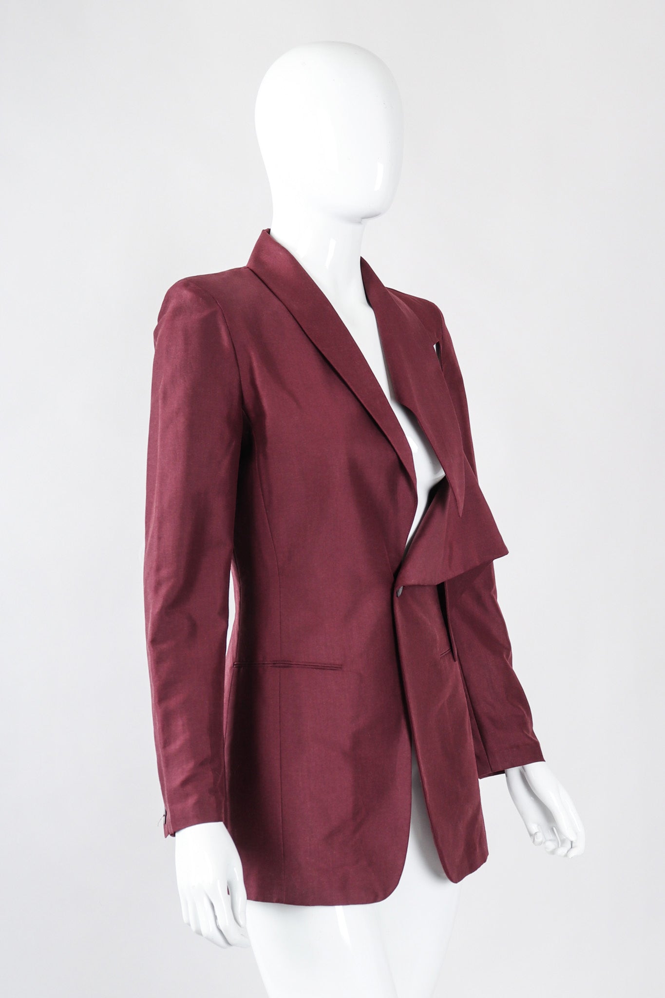 Recess Los Angeles Vintage Jean Paul Gaultier Cutout Slash Blazer Jacket