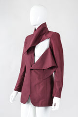 Recess Los Angeles Vintage Jean Paul Gaultier Cutout Slash Blazer Jacket