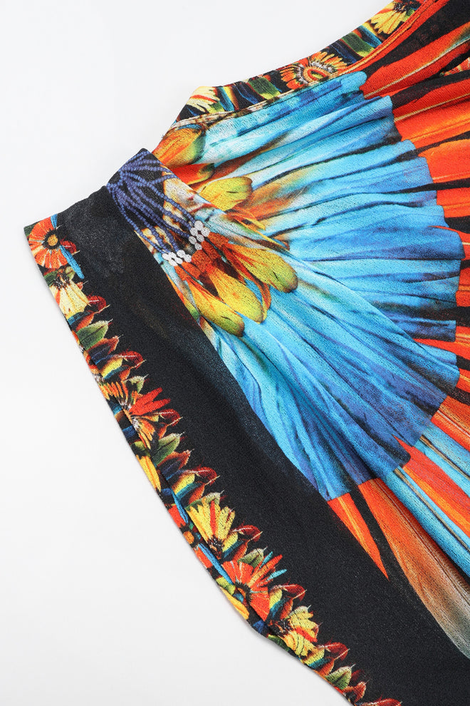 Recess Los Angeles Vintage Jean Paul Gaultier Soleil Soleil Asymmetrical Mesh Batwing Top