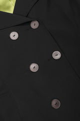 Recess Los Angeles Vintage Jean Paul Gaultier Diamond Collar Sailor Peacoat