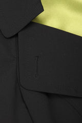 Recess Los Angeles Vintage Jean Paul Gaultier Diamond Collar Sailor Peacoat