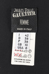 Recess Los Angeles Vintage Jean Paul Gaultier Velvet Corset Vest