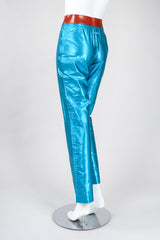 Recess Los Angeles Vintage Jean Paul Gaultier Silk Shantung Zip & Buckle Barbie Pant
