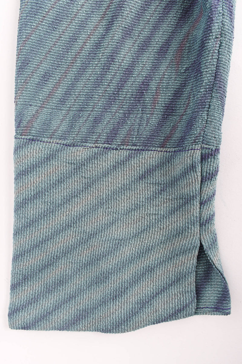 Vintage Joan McGee Tie-Dye Duster, Tank, & Pant (5 Piece Set) duster sleeve cuff @ Recess Los Angeles