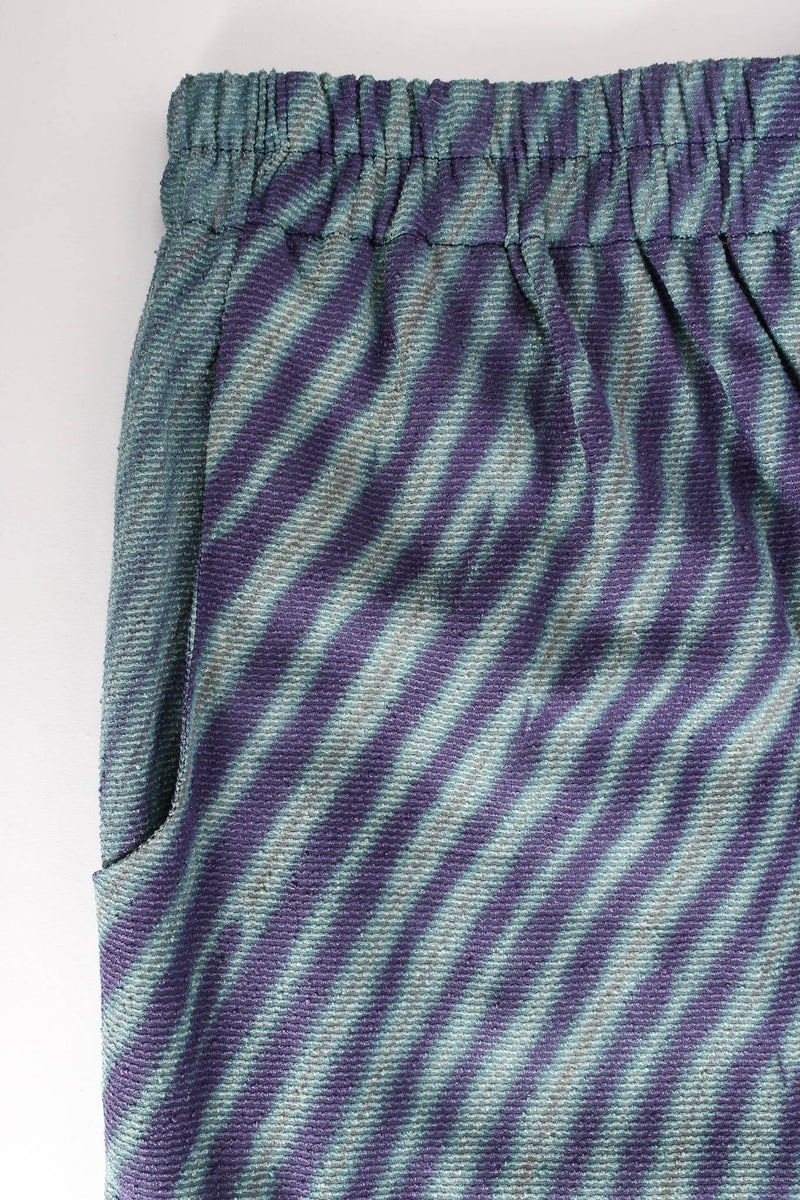 Vintage Joan McGee Tie-Dye Duster, Tank, & Pant (5 Piece Set) pant top/pocket @ Recess Los Angeles