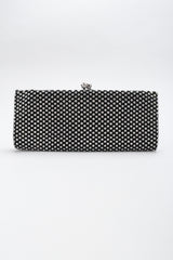 Recess Los Angeles Vintage Bags by Josef Crystal Mesh Kissing Clutch