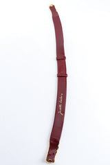 merlot slide belt by Judith Leiber inside @recessla