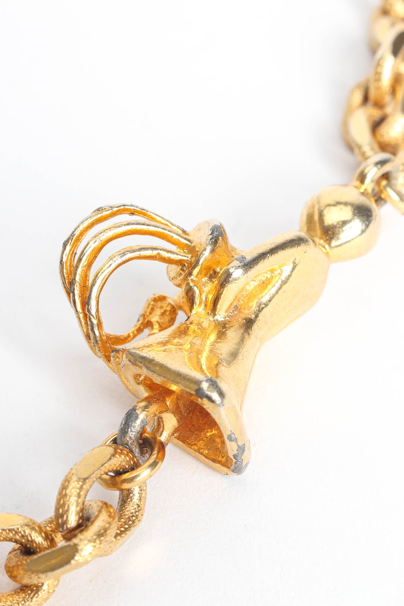 Vintage Judith Leiber Astrology Sign Charm Necklace discolored aquarius charm @ Recess Los Angeles