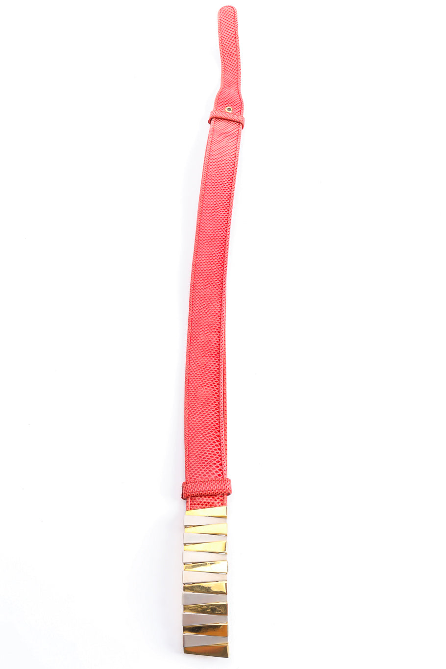 zig zag buckle slide belt by Judith Leiber vertical @recessla