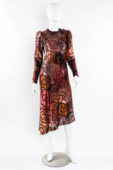 Vintage Judy Hornby Silk Burnout Cloud Dress mannequin front @ Recess Los Angeles