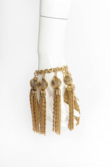 Vintage Julie Rubano Byzantine Pom Tassel Bracelet mannequin wrist @ Recess Los Angeles