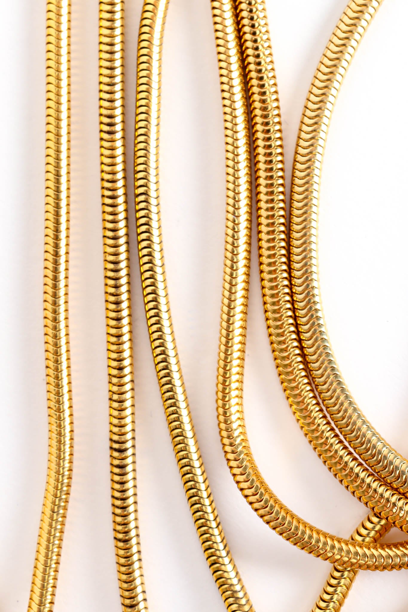 Vintage Julie Rubano Medusa Snake Bib Necklace discoloration @ Recess Los Angeles