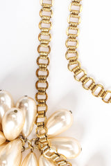 Vintage Julie Rubano Pearl Cluster Choker Necklace link discoloration @ Recess Los Angeles