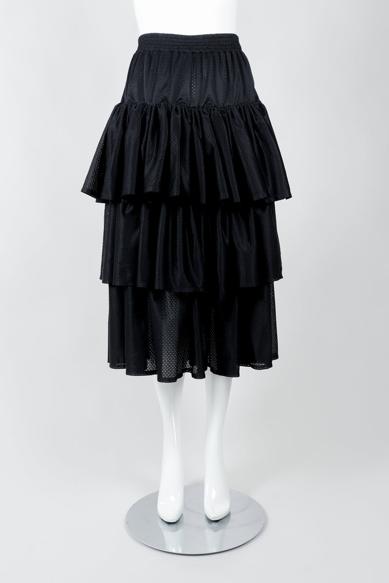 Vintage Junior Gaultier Sporty Tiered Mesh Skirt – Recess