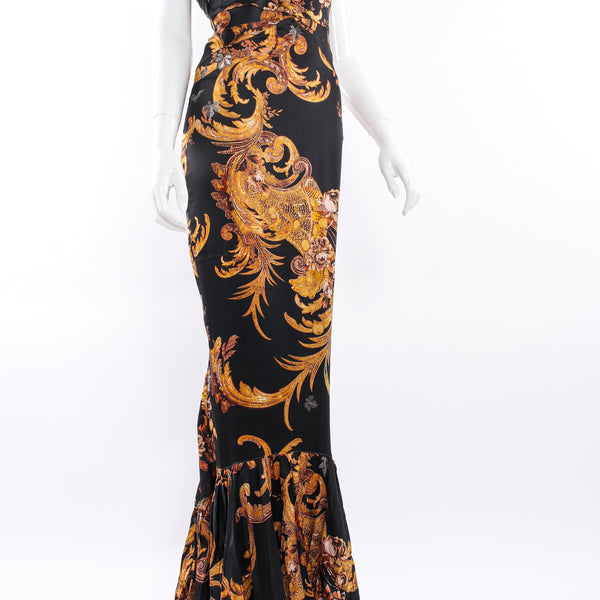 Vintage Roberto Cavalli for Just Cavalli Fleur Brocade Mermaid Dress –  Recess