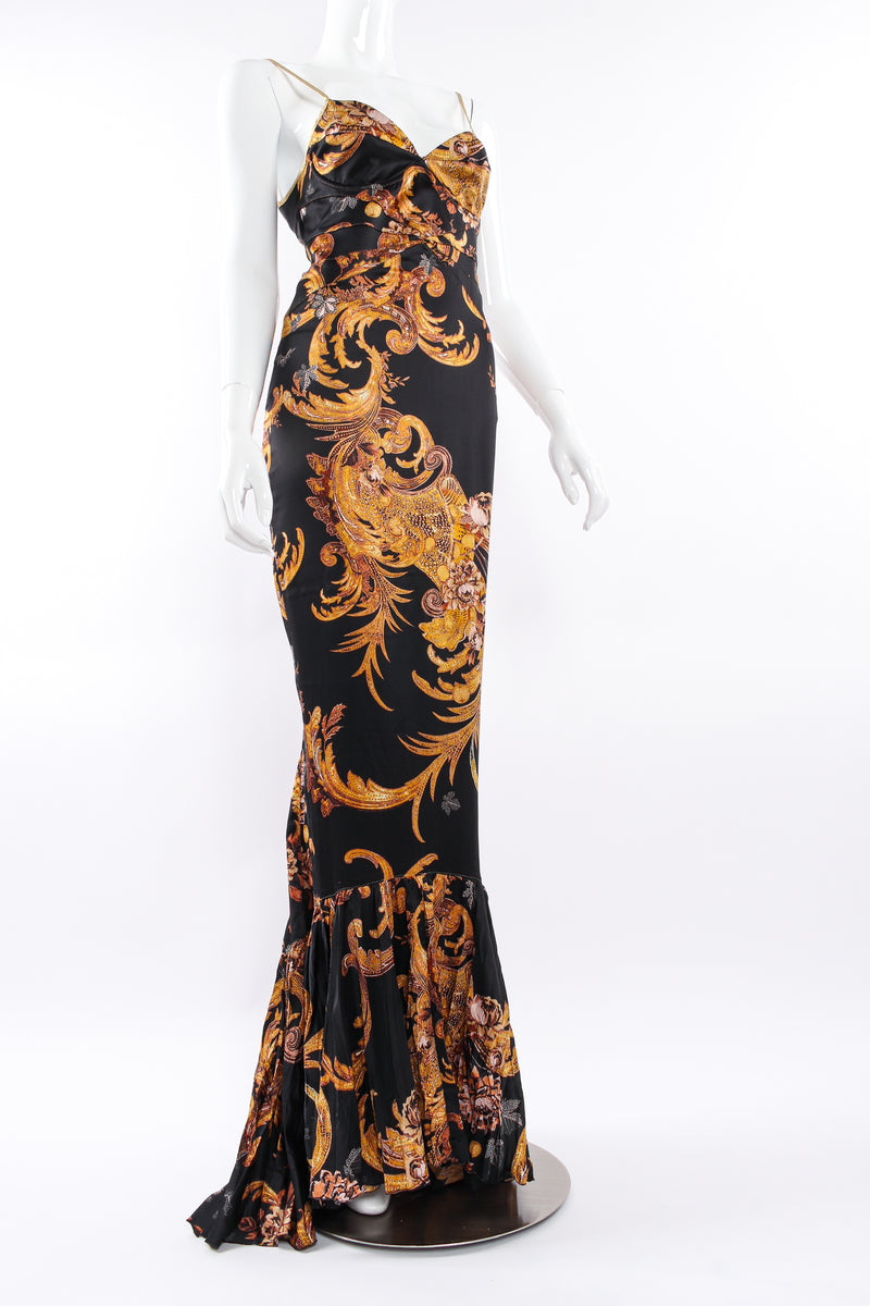 Vintage Roberto Cavalli for Just Cavalli Fleur Brocade Mermaid