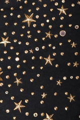 Recess Los Angeles Vintage K.Baumann Gold Starry Studded Embellished Jacket