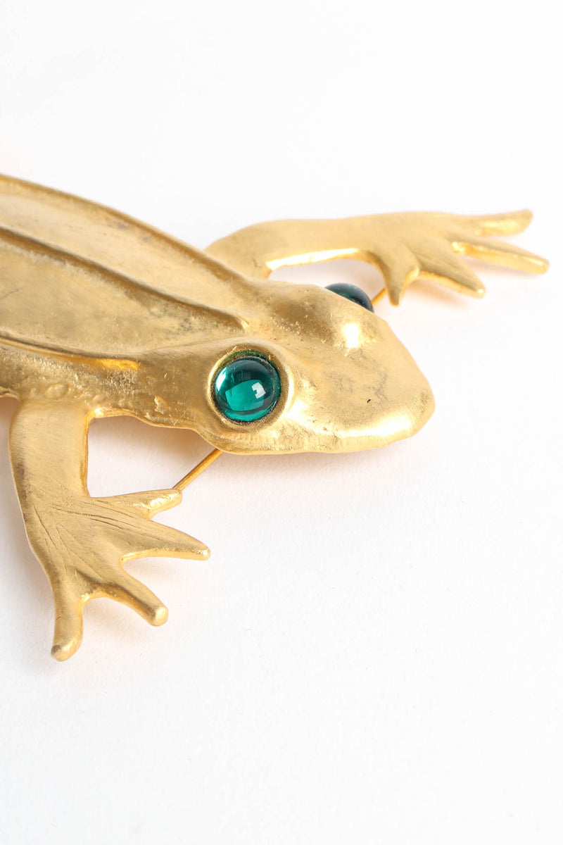 Frog Queen Gold Pin