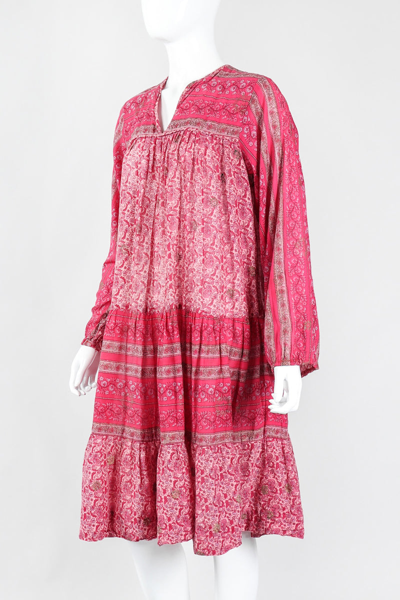 Vintage Kaiser Indian Cotton Gauze Cotton Gauze Woodstock Festival Coachella Dress Recess Vintage Kaiser Indian Cotton Gauze Cotton Gauze Woodstock Festival Coachella Dress Recess