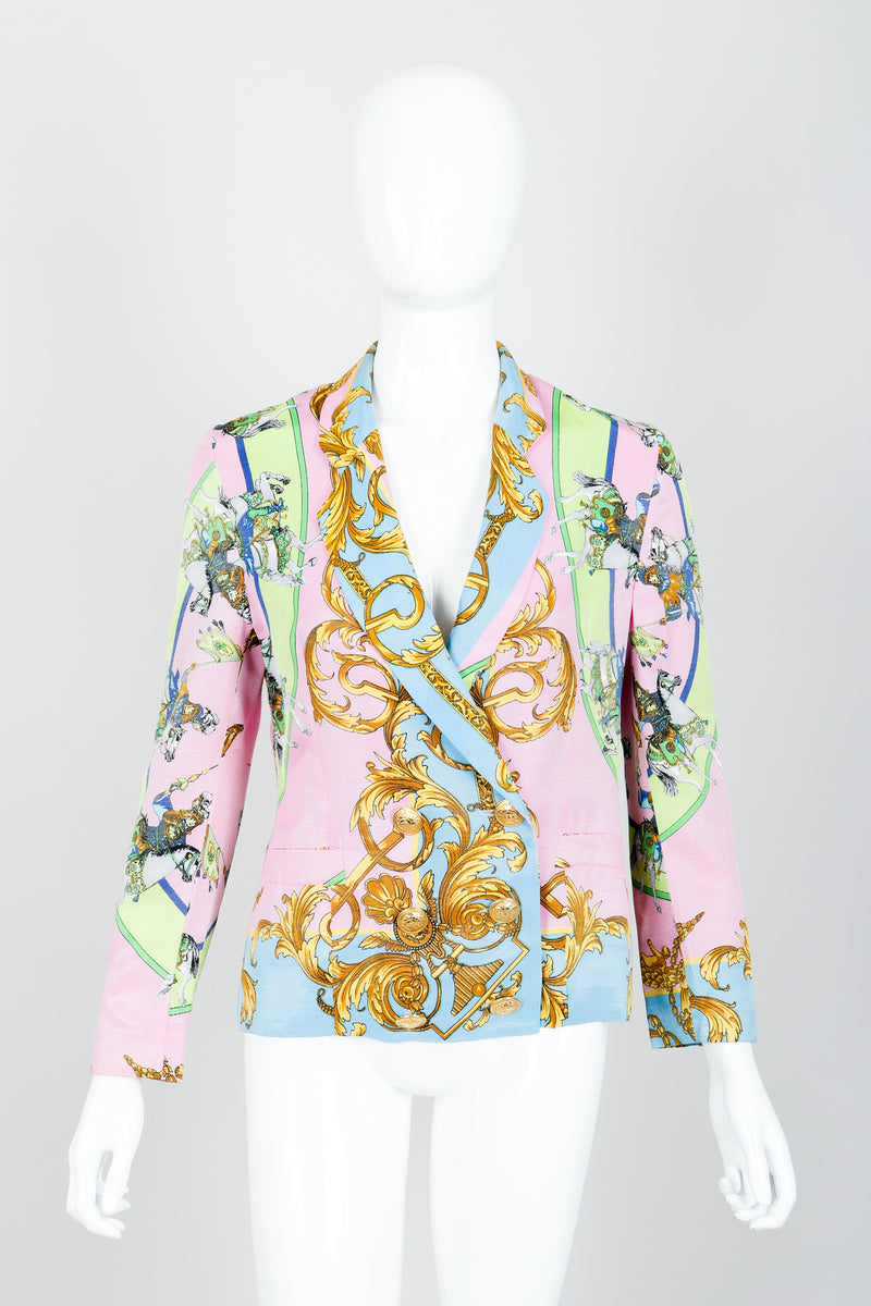 Vintage Kamosho by Marina Sitbon Baroque Circus Parade Jacket on mannequin front at Recess