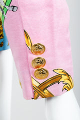 Vintage Kamosho by Marina Sitbon Baroque Circus Parade Jacket on mannequin sleeve cuff at Recess