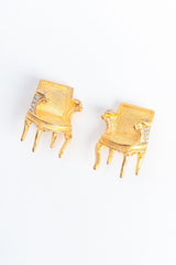 Vintage Karl Lagerfeld Bergère Armchair Earrings at Recess Los Angeles