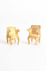 Vintage Karl Lagerfeld Bergère Armchair Earrings at Recess Los Angeles