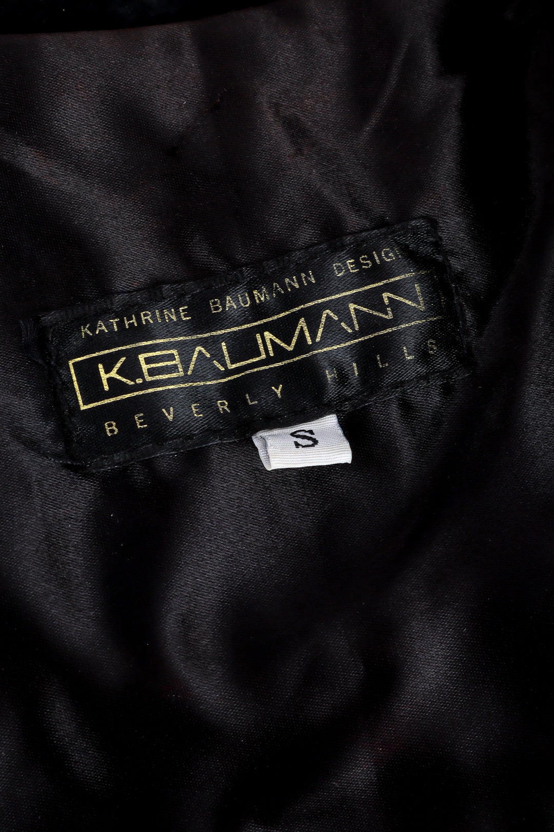 Studded denim jacket by Katherine Baumann label @recessla