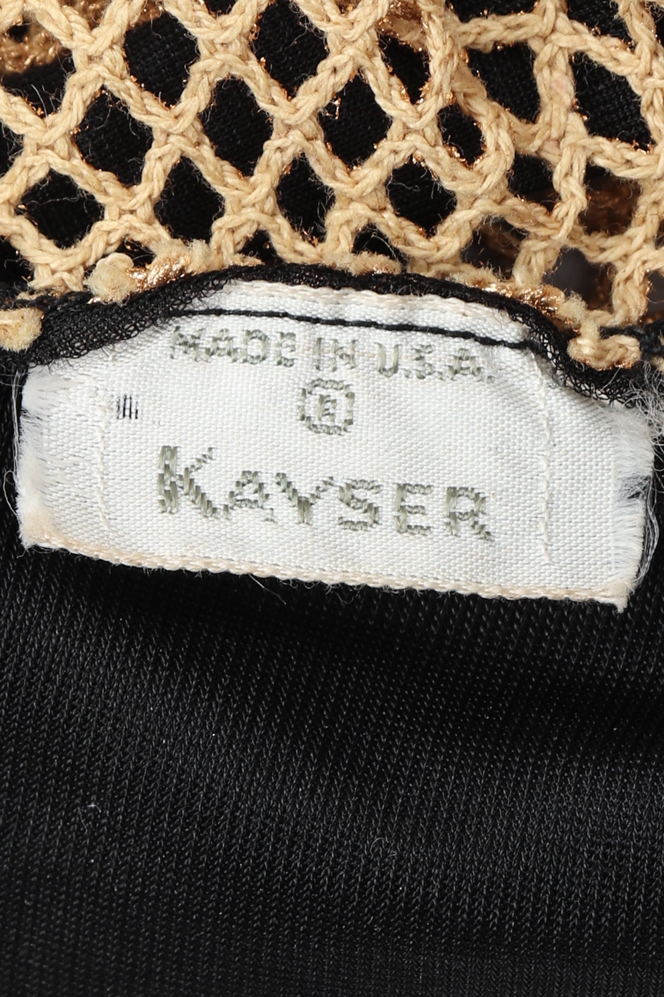 Recess Los Angeles Vintage Kayser Sheer Net Gloves