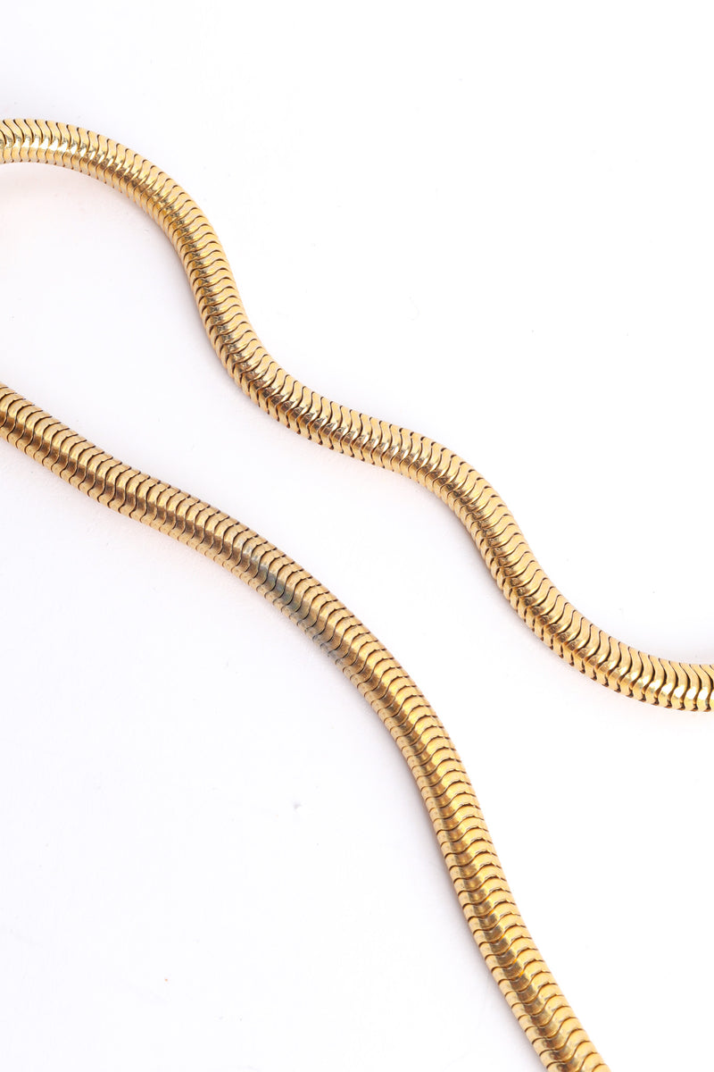 Vintage Kenneth Jay Lane Scarab Amulet Pendant Necklace necklace discoloration @ Recess LA