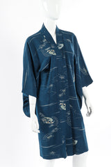 Stormy seas fan kimono mannequin 3/4 arms down @recessla